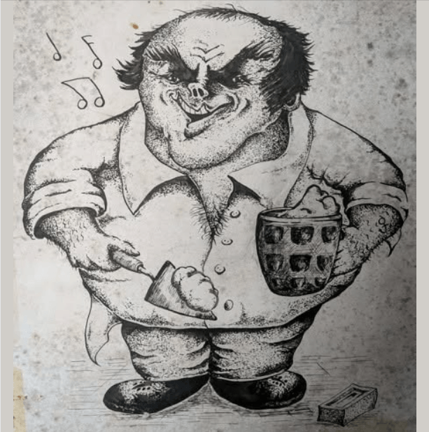 Trevor Jones Caricature Placeholder
